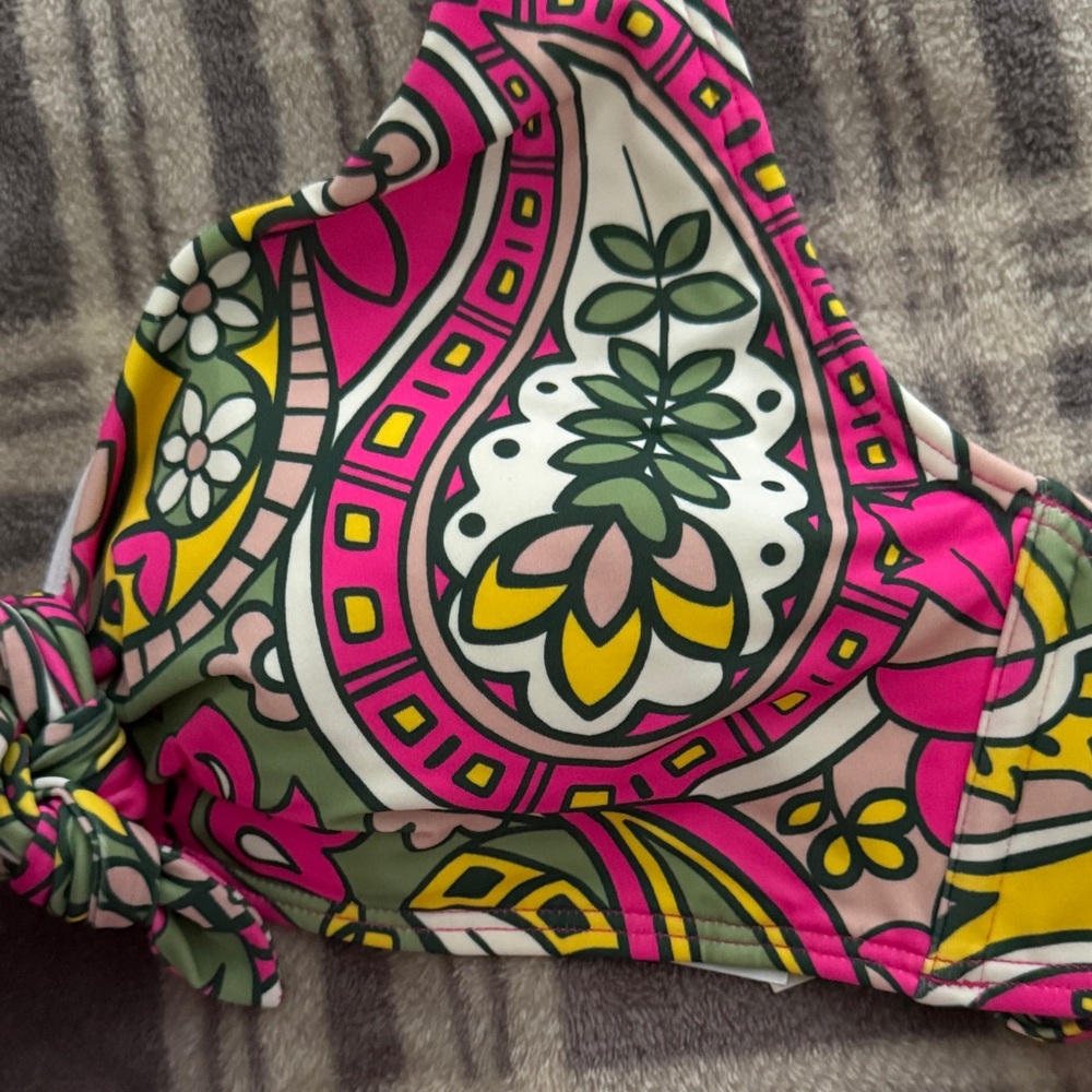 Vibrant Boden  Paisley Bikini Top and Bottom New with tags - Picture 7 of 14